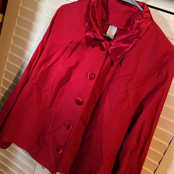 Vintage mod style red blazer - Picture 3 of 8